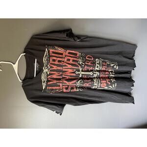 Lynyrd Skynyrd Black Graphic Band T-Shirt XL